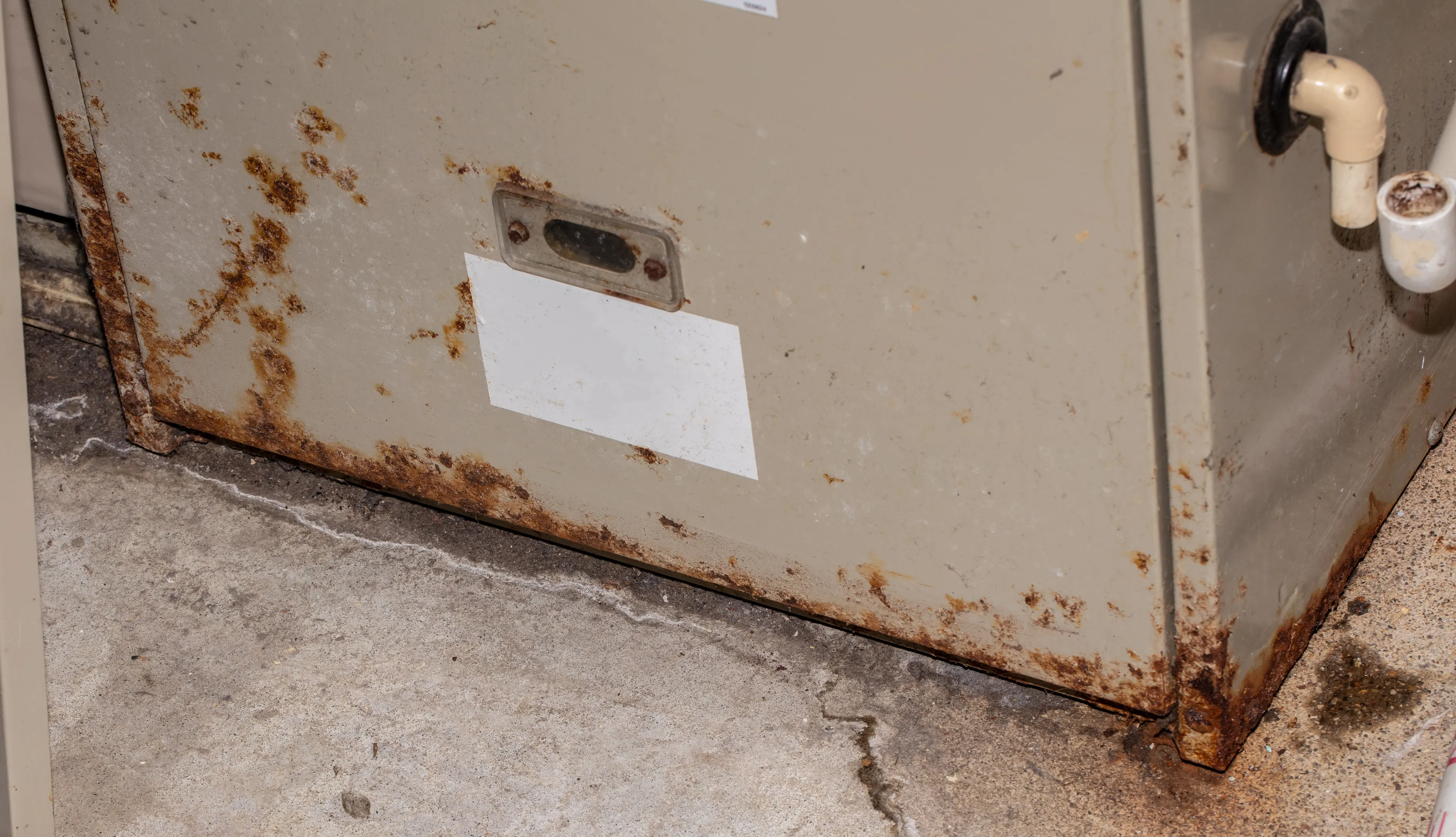 Air Dynamics of Tulsa technician performing a professional furnace tune-up.