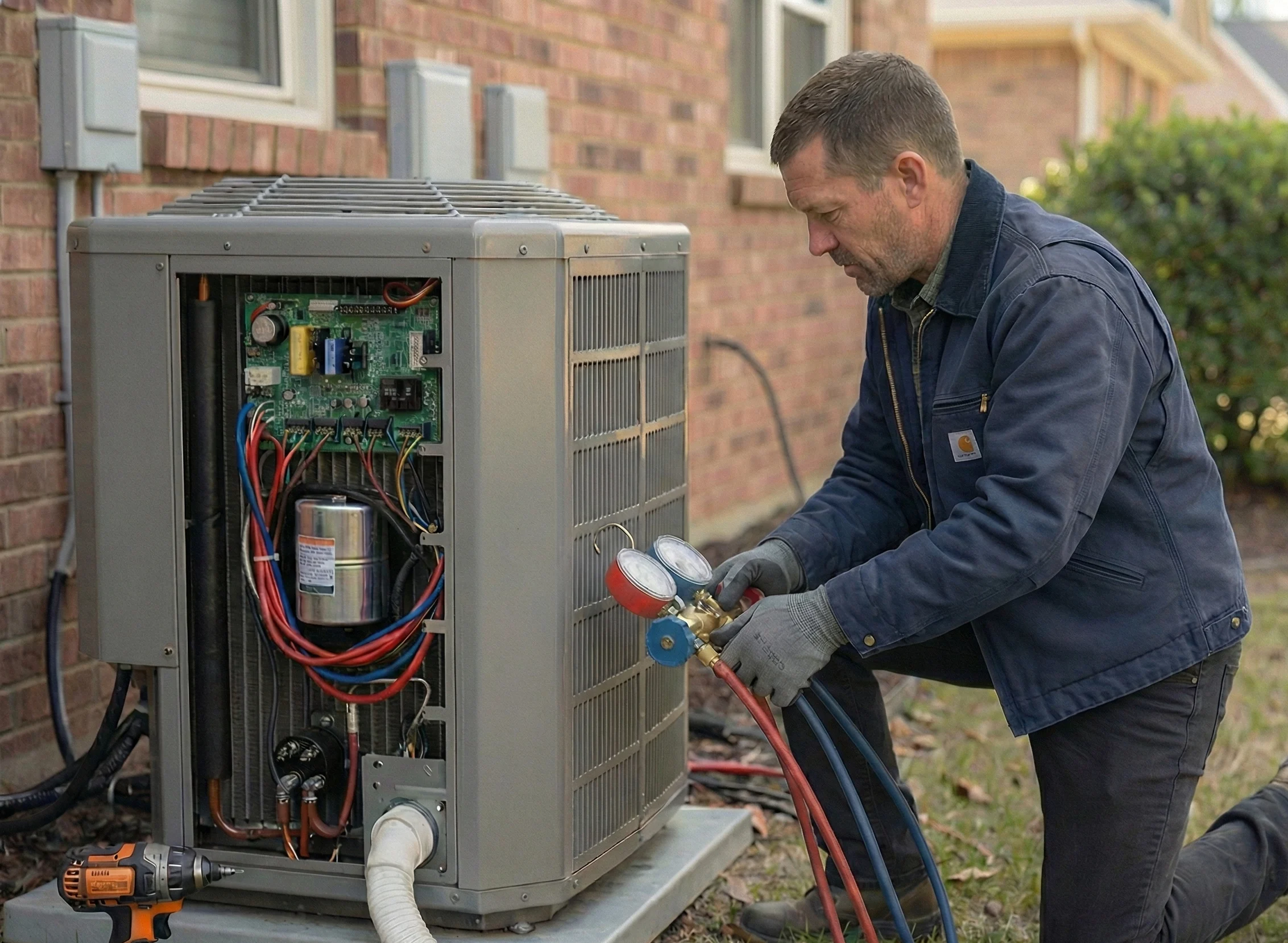 The owner of Jarvis HVAC providing comprehensive HVAC services in Milton, MA.